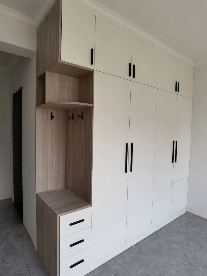Modern minimalist bedroom storage wardrobe001 Modern minimalist bedroom storage wardrobe001